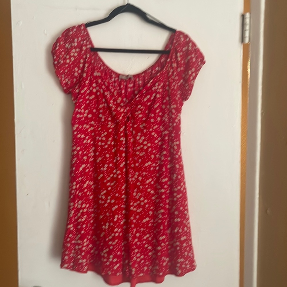 BOGO Red floral dress